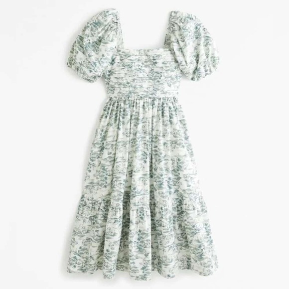 Abercrombie & Fitch Dresses & Skirts - Abercrombie & Fitch Emerson Midi Dress Women Green Size S